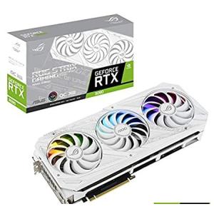 ASUS ROG Strix NVIDIA GeForce RTX 3090 White OCエディション ゲーミンググラフィックスカード (PCIe