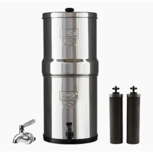 ビック バーキー Big Berkey 8.5リットル（2.25ガロン）ブラックバーキーフィルター2個