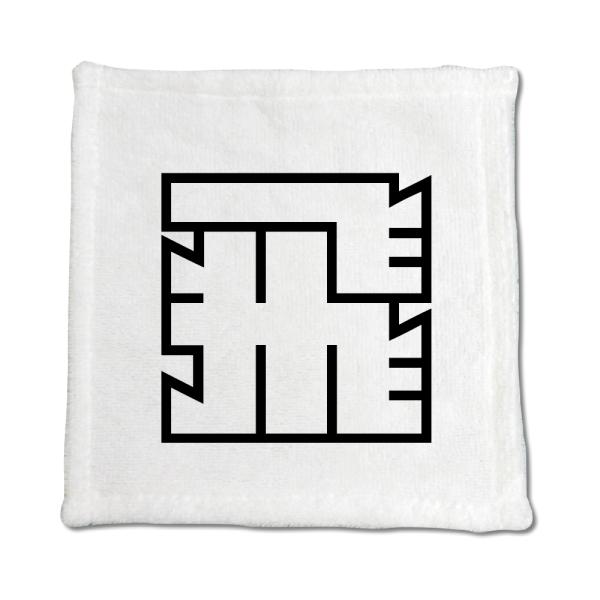 一文字漢字 ハンドタオル 【7】【飛】 当店 オリジナル ハンカチサイズ ウォッシュタオル プレゼン...