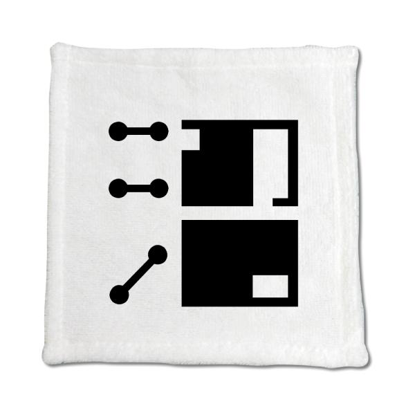 一文字漢字 ハンドタオル 【32】【沼】 当店 オリジナル ハンカチサイズ ウォッシュタオル プレゼ...