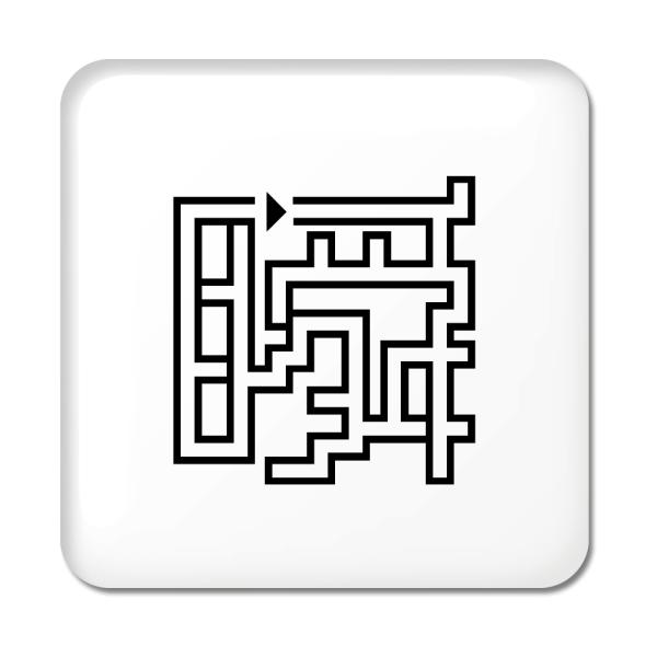 一文字漢字 缶バッジ スクエア型 【59】【瞬】 当店 オリジナル 小さめ おしゃれ かわいい 【ポ...