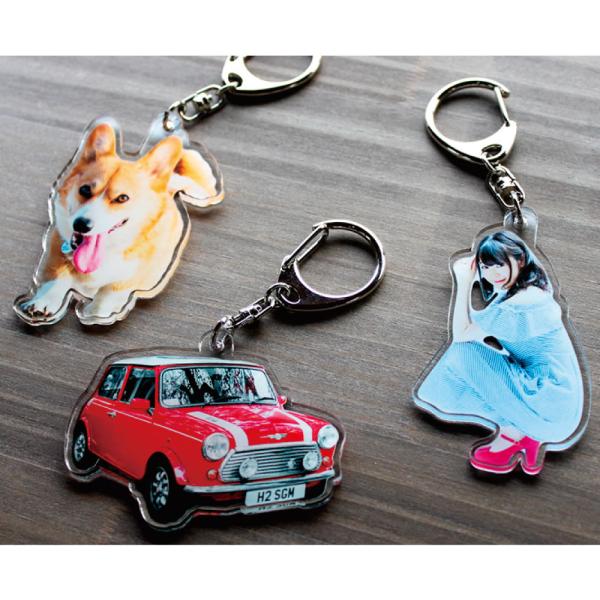 アクリルキーホルダー 10〜14cm  【フリーカット】【完成サイズ指定】【１人用】☆ アクスタ 1...