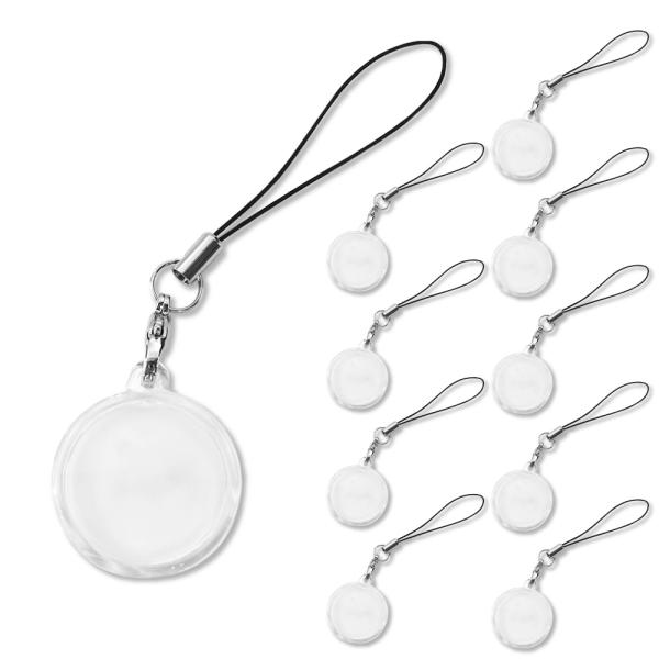 ハメパチ 【 □ ストラップ 】【 □ 20mm丸型 】 【 □ 10個セットOPP袋付】【 □スト...