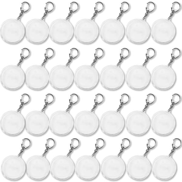 ハメパチ 【 □ キーホルダー 】【 □ 丸型】【 □ 100個セット 】 手作り プレゼント材料 ...