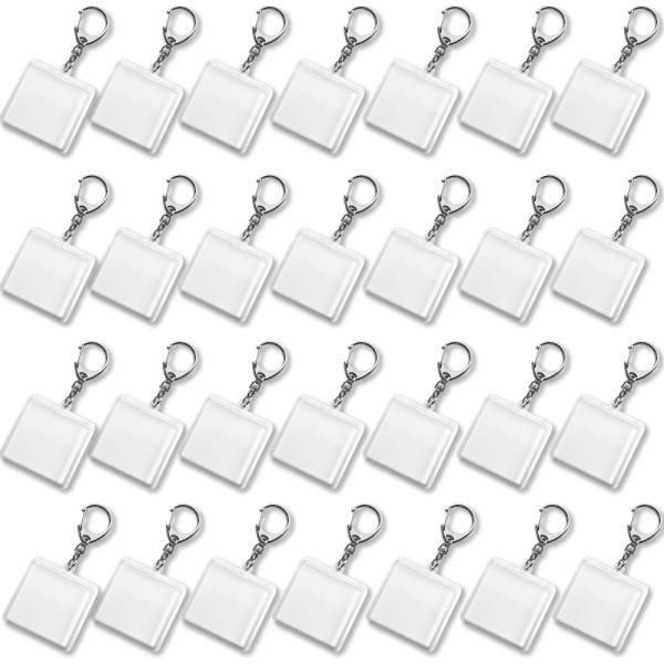 ハメパチ ハメパチ45 【 □ キーホルダー 】【 □ スクエア型】【 □ 100個セット 】 手作...