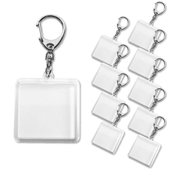 ハメパチ ハメパチ45 【 □ キーホルダー 】【 □ スクエア型】【 □ 10個セット・OPP袋付...