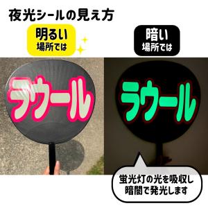 夜光シール 【30cm×25cm】【夜光ホワイ...の詳細画像2