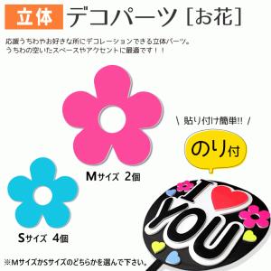 うちわ 立体デコパーツ (のり付)(音符)最適ハングル アイドル ライブ