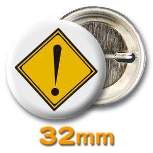 缶バッジ（道路標識）ピンバッヂ32mm