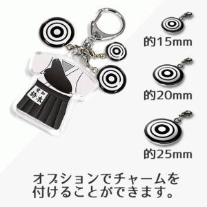 弓道 【 〇 キーホルダー 】 名入れ 弓道グ...の詳細画像2
