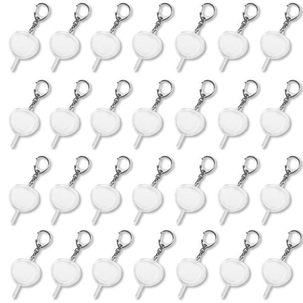 ハメパチ 【 □ キーホルダー 】【 □うちわ型】【 □ 100個セット 】 手作り プレゼント 記...