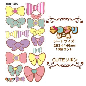 うちわ デコプリ シール (CUTE リボンセット)ハングル アイドル ライブ 手作り 応援うちわ