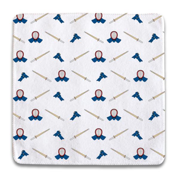 剣道【□ハンドタオル】【□モノグラム】200×200mm 卒業記念品 卒部記念品 卒団記念品 部活 ...