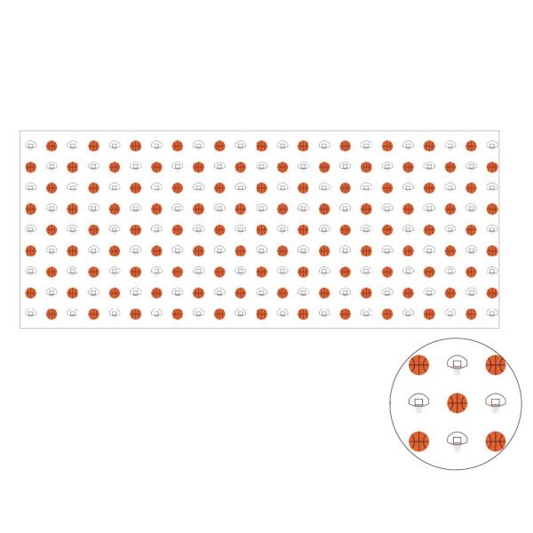 バスケ【□フェイスタオル】【□モノグラム】880×340ｍｍ プレゼントスポーツグッズ 卒業記念品 ...