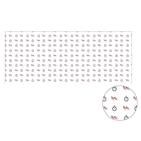 陸上【□フェイスタオル】  【 □赤 】【□モノグラム】 記念 陸上 スポーツ グッズ プレゼント ...