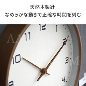 掛け時計 おしゃれ 木製 静音 掛時計 電波 ...の詳細画像5