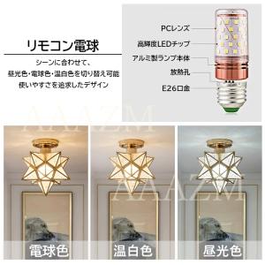 AAAZM シーリングライト 6畳 LED電球...の詳細画像3