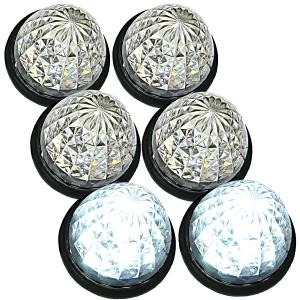 12V 24V トラック用 LED マーカーランプ 路肩灯機能付 サイド マーカー