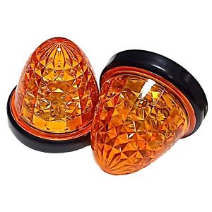 デコトラ マーカーレンズ 角マーカー オレンジ Amazon.co.jp: デコトラ レトロ 角マーカー マーカーランプ