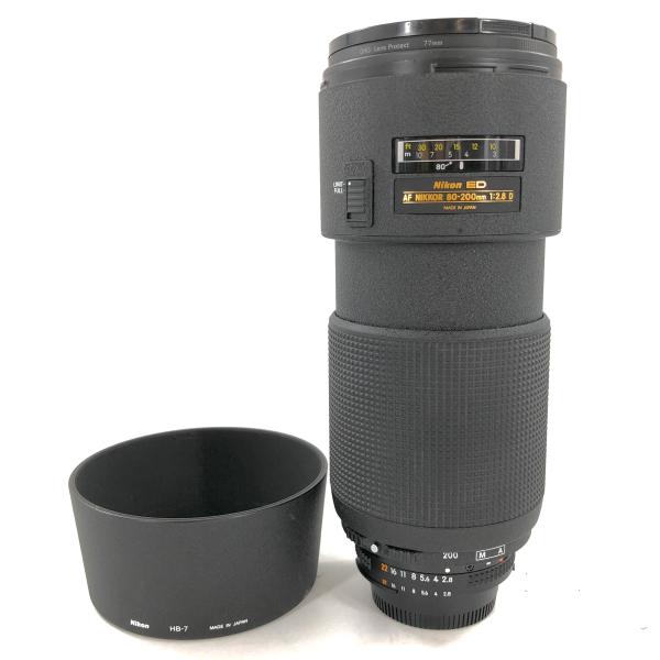 Nikon ニコン ED AF NIKKOR 80‐200mm 1:2.8 D 望遠レンズ ズームレ...