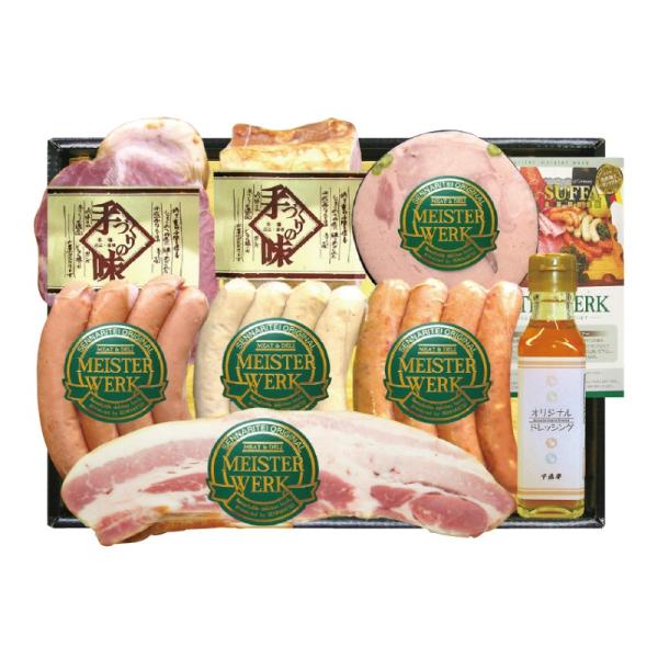 千成亭 マイスター上田 ロースハム他特選８点セット SEN-ASS01 メーカー直送送料無料