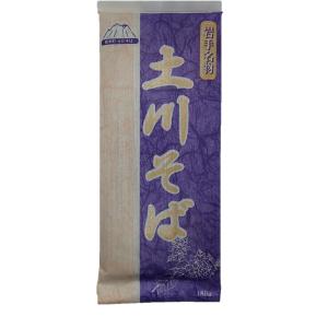 岩手名物 蕎麦 乾麺 土川そば 180g 10袋箱入り