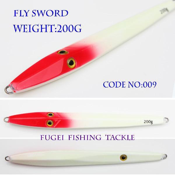 メタルジグ ハードルアー ジグ 重さ200ｇ/長さ190mm 12lqfls009w200