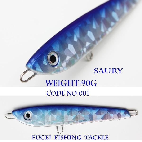 メタルジグ ハードルアー ジグ 重さ90ｇ/長さ110mm 12lqsaury001w90