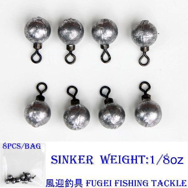 オモリ シンカー SINKER 重さ1/8oz 約3.5ｇ 12lqsinker18oz