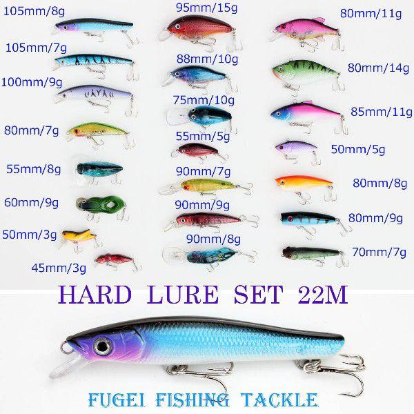 ルアー セット 数量限定 ハードルアー 22個 Y12lure22M