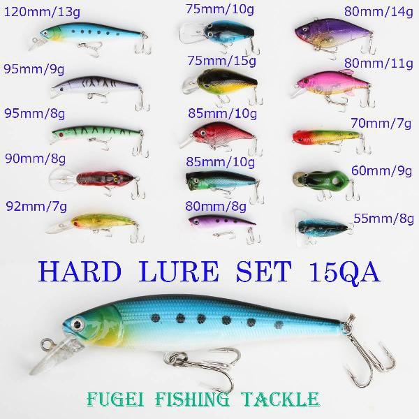 ルアー フィッシング ハードルアー セット 15個セット Y12lure15QA