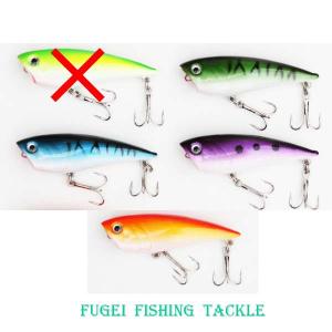 わけあり ルアーフィッシング 用 ハードルアー ポッパー 65mm/9g 5個