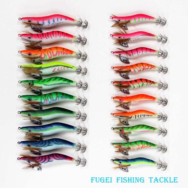 釣具 仕掛け 夜光 エギ 餌木 20本 セット 2.0号/2.5号 Y20egi2025h20kC ...