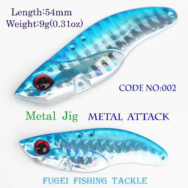 メタルジグ ハードルアー ジグ 重さ9ｇ/長さ54mm Y12ma002w09