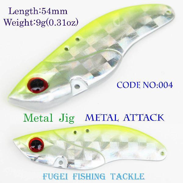 メタルジグ ハードルアー ジグ 重さ9ｇ/長さ54mm Y12ma004w09