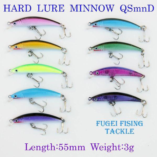 NEW 即納 ルアー セット ルアー フィッシング ハードルアー ミノー 55mm/3g 9個 セッ...