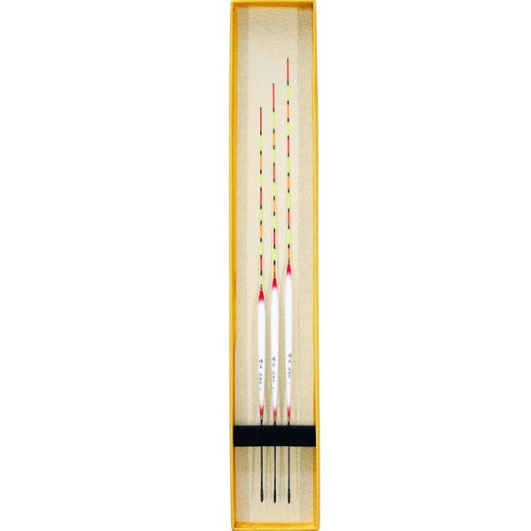 ヘラブナ 野池 釣用 へら浮き ウキ 3本セット 全長30〜34ｃｍ ムクトップ Y13harumi...
