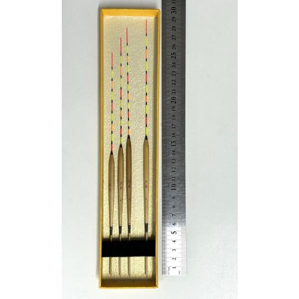 底釣り 野釣り へら 浮き ばら売り 全長25/27/28/29cm ムクトップ 竹足 Y13LMm...