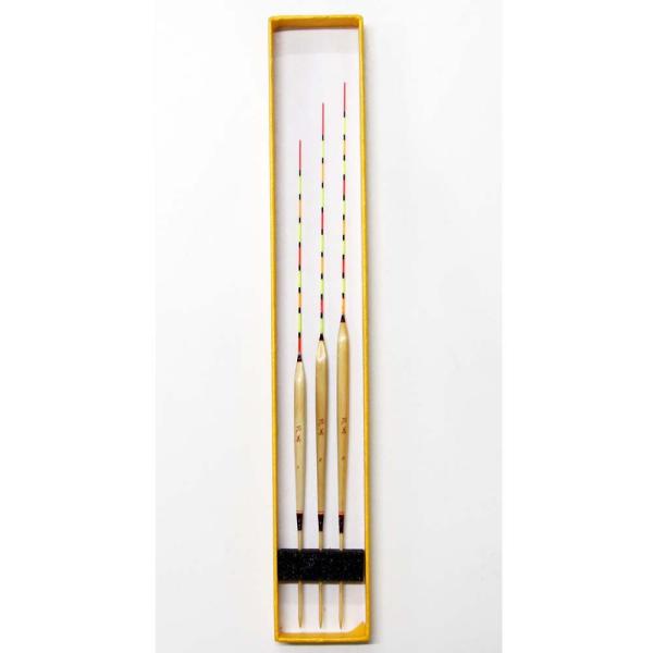 底釣り 野釣り へら 浮き 3本 セット 全長25/27/28cm ムクトップ 竹足 Y13LMmt...