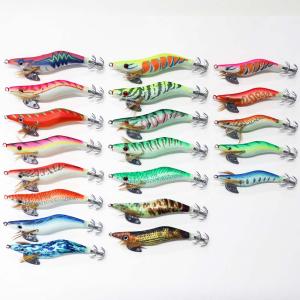 エギング エギ 2.0/2.5/3.0号 20本 セット アオリイカ等 イカ釣り用 餌