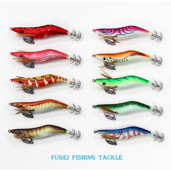 釣具 仕掛け 夜光 エギ 2.5号 10本 セット Y20egi25h10pE イカ釣り エギング ...