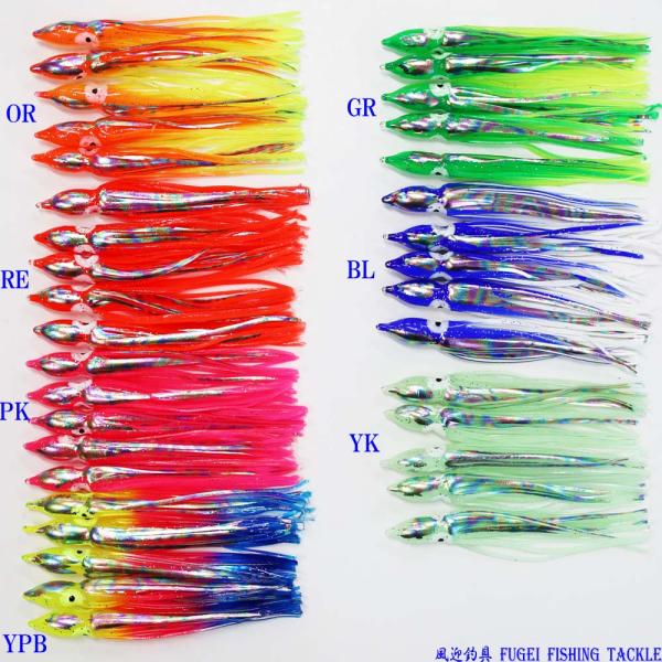 タコベイト 12cm 5本 セット 色選択できます Y20LStk120mm5ps 仕掛け エギング