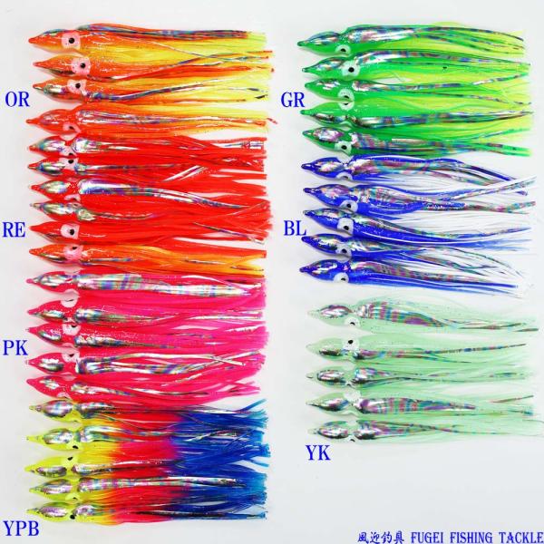 タコベイト 15cm 5本 セット 色選択できます Y20LStk150mm5ps 仕掛け エギング