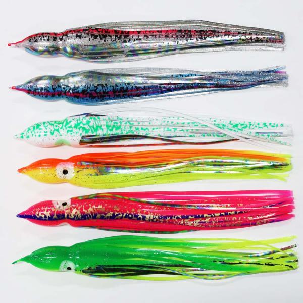 タコベイト 25cm 1色 5本 セット 色選択可 Y20LStkb250mm5ps イカ釣り エギ...