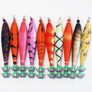 定番の浮きスッテ 4号 5本セット イカメタル イカ釣り 仕掛け 夜行