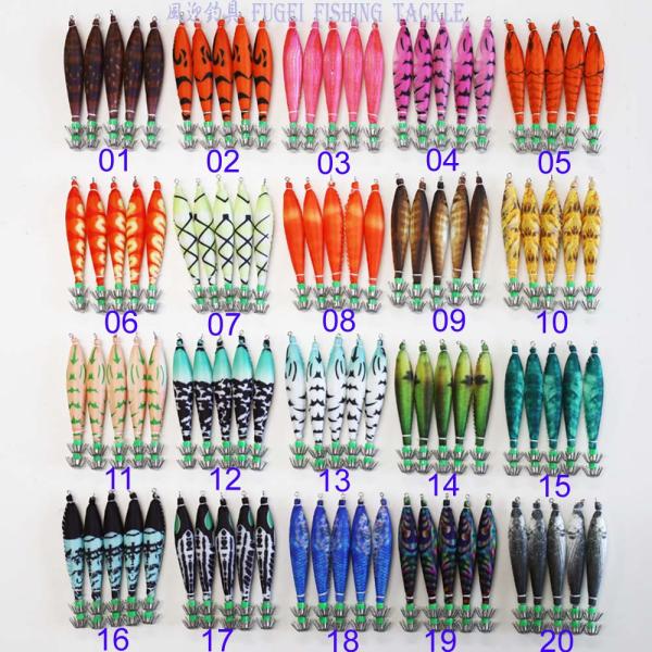 釣具 仕掛け 夜光 浮きスッテ 4.0号 (約10.5cm)5本セット 色選択できます イカ釣り エ...