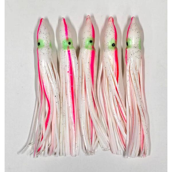 釣具 タコベイト 約12cm 1色 20本 セット Y20tk120mmWP イカ釣り 仕掛け