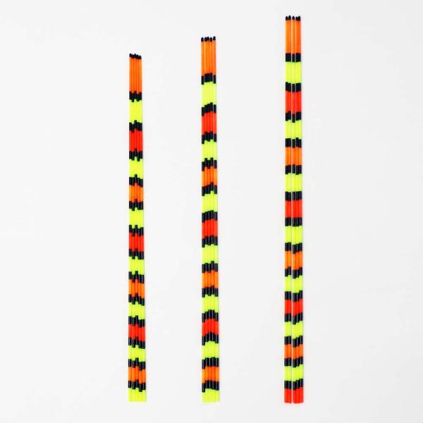 釣具 色塗り パイプトップ 10本セット 径1.8-1.3mm 約20/21/22cmから選択 Y2...