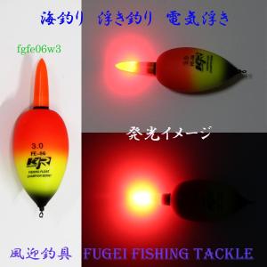 高輝度LED 海釣り用 電気ウキ Y27fgfe06w3 3号オモリ適合（11.25ｇ）新素材EVA 電池2本付 ウキ・浮き｜fun200988