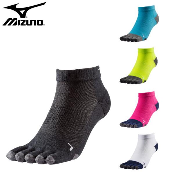 爆買 ミズノ mizuno ランニングソックス メンズ レディース ソックス 靴下 5本指 スポーツ...